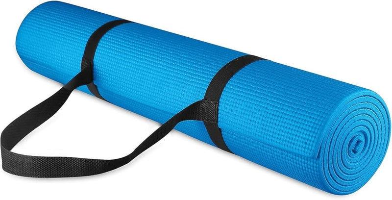 Laden Sie das Bild in Galerie -Viewer, Yogamat schuim antislip 6 mm groen met draagriem - happygetfit.com
