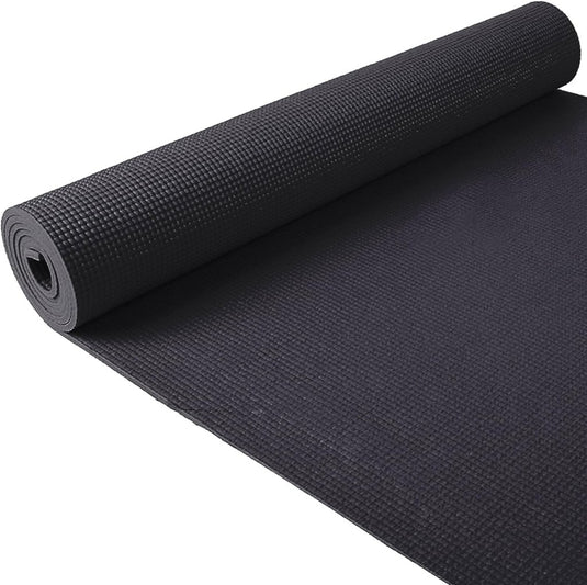 Yogamat schuim antislip 6 mm groen met draagriem - happygetfit.com