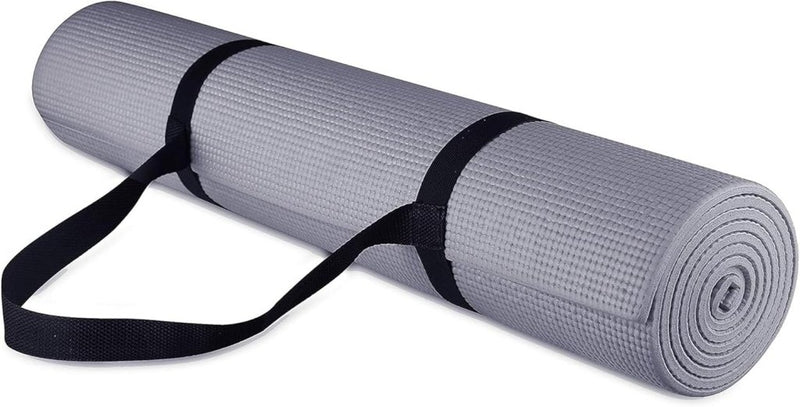 Laden Sie das Bild in Galerie -Viewer, Yogamat schuim antislip 6 mm groen met draagriem - happygetfit.com
