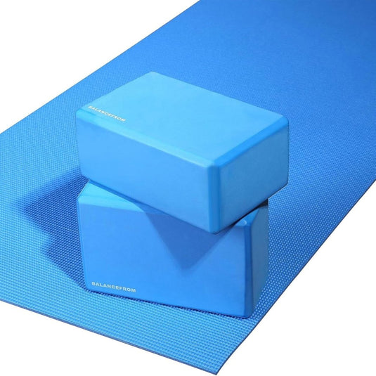 Yogamat schuim antislip 6 mm groen met draagriem - happygetfit.com