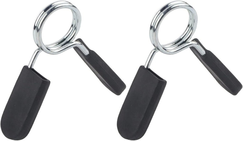 Load image into Gallery viewer, Yosoo Health Gear Halsbanden met veerclip, 2e halterhalterklem van 25 mm, halterklem, halterklemmen, 1 inch Olympische stang, snelsluiting, kraagklemmen voor gewichtheffen training - happygetfit.com

