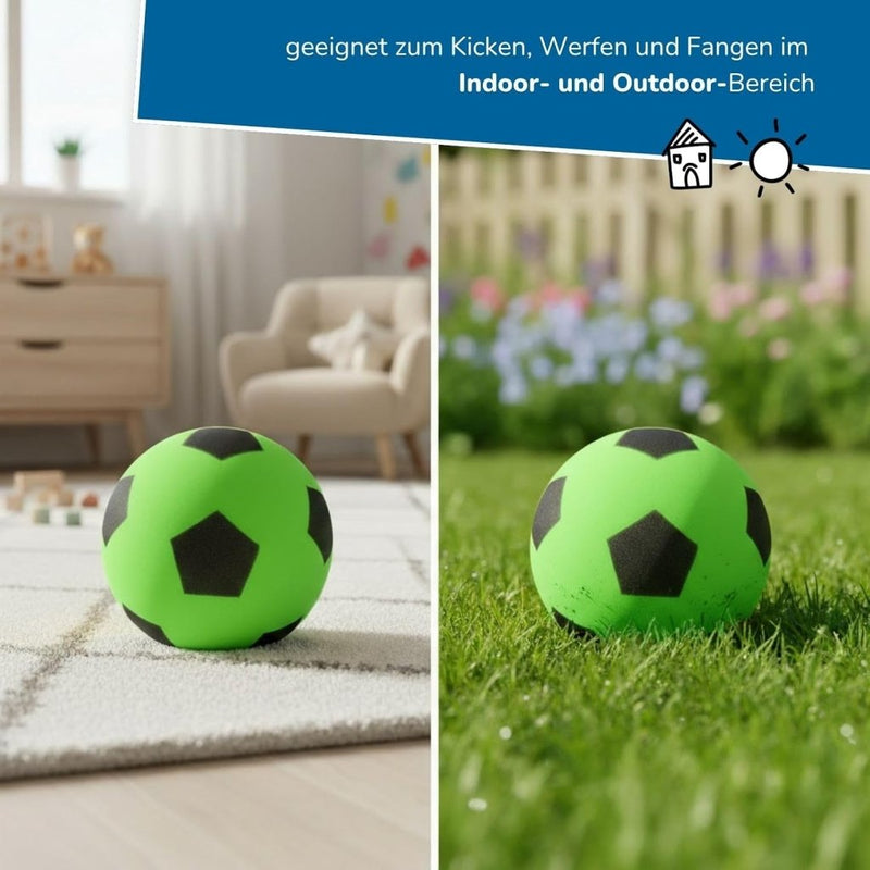 Laad afbeelding in Galerijviewer, Zachte schuimrubberen voetbal 20 cm - happygetfit.com
