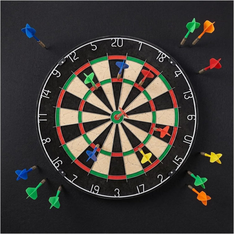 Carica l’immagine nel visualizzatore della galleria, Zelfklevende dartbord beschermplaten 4 stuks 30 x 30 cm van vilt met gestikte randen – dartwandmatten – dartmuurbekleding - happygetfit.com
