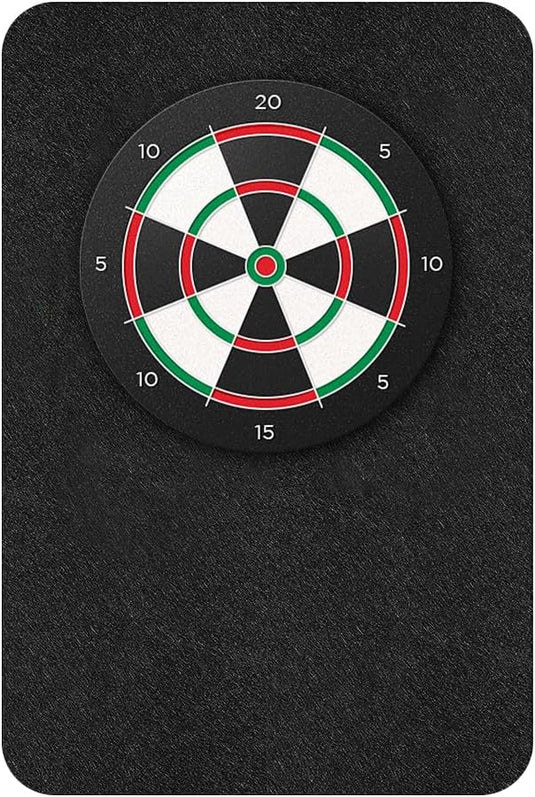 Zelfklevende dartbord beschermplaten 6 stuks van geluiddempend vilt – dartachterwand – dartwandpanelen - happygetfit.com