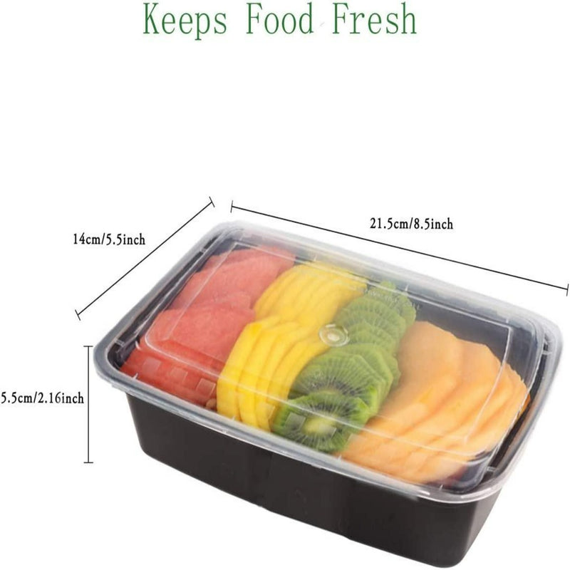Laad afbeelding in Galerijviewer, Maaltijd voorbereiding containers - Handige opbergoplossing voor geplande maaltijden
