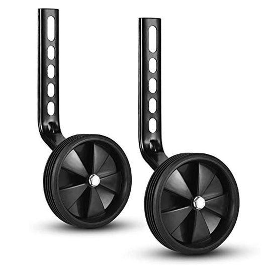 2 verstelbare zijwieltjes voor kinderfietsen - Verstelbare wielstabilisatoren voor extra balans en ondersteuning