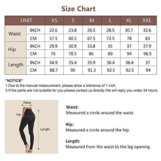 Ervaar luxe comfort en stijl met onze high-waisted leggings met zakken voor vrouwen!