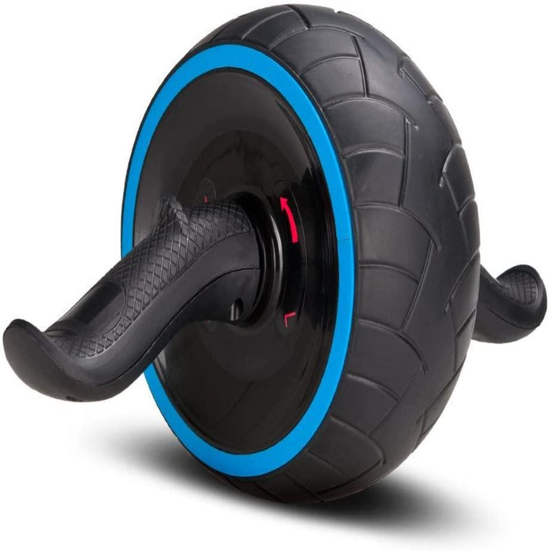 Laad afbeelding in Galerijviewer, Ontdek de ab roller voor effectieve thuisworkouts en een strakke buik met een zwart en blauw wiel.
