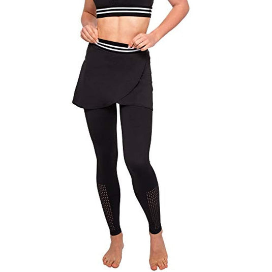 Yoga leggings met rok voor dames, ideaal voor yoga, pilates, fitness en andere sporten