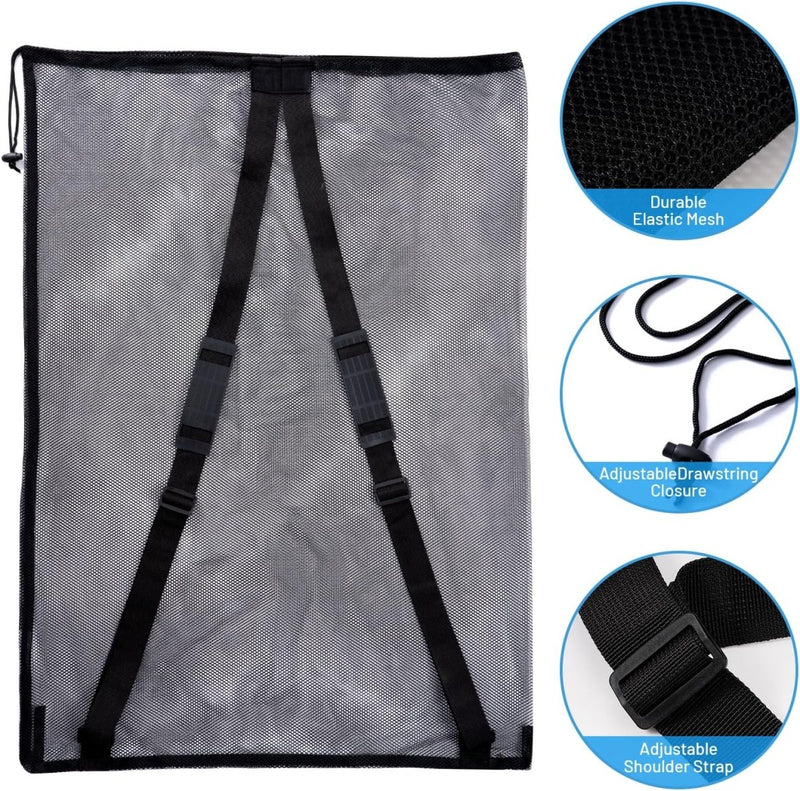 Laad afbeelding in Galerijviewer, Een duurzame nettas met De ideale ballentas voor elke sporter en ballentas riemen.
