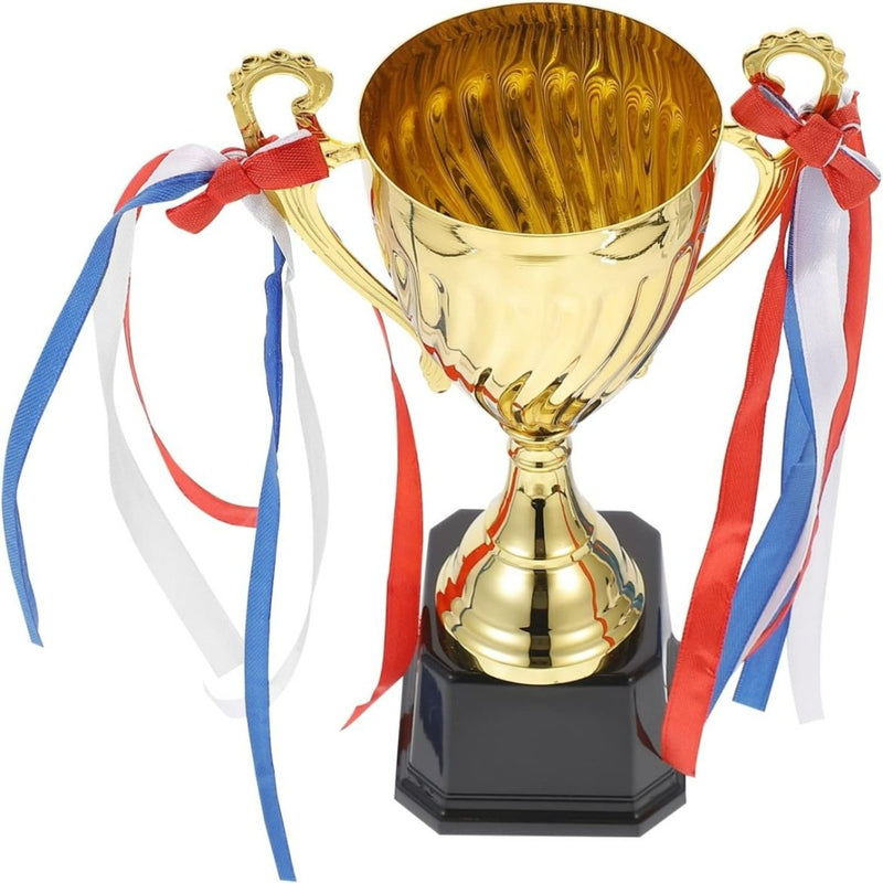 Laad afbeelding in Galerijviewer, De perfecte gouden trofee voor jouw prestaties - happygetfit.com
