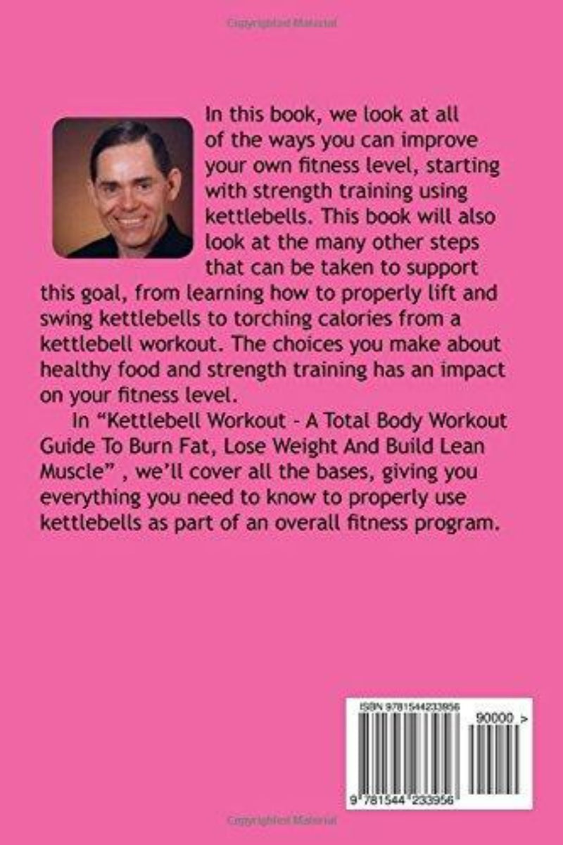 Laad afbeelding in Galerijviewer, Man die een fitnessboek promoot over Kettlebell Workout: een gids voor totale lichaamstraining om vet te verbranden, af te vallen en droge spieren op te bouwen.
