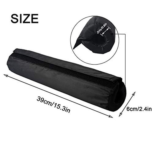 Barbell pad for squats with high-density foam padding