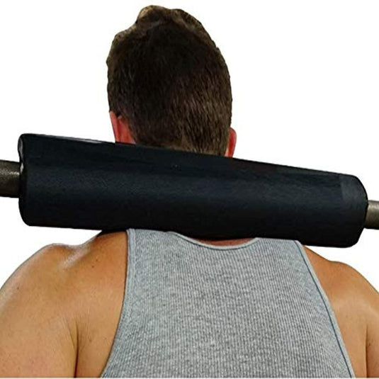 Barbell neck pad for squatting and weightlifting