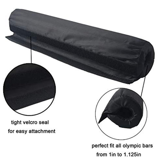 Foam barbell squat pad for weightlifting and fitness