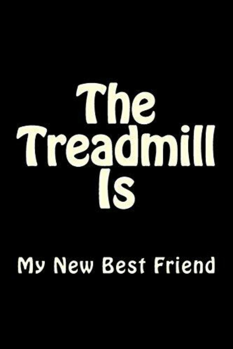Laad afbeelding in Galerijviewer, The Treadmill Is My New Best Friend: Blank Lined Workout Journal 6x9 - Funny Gift Notebook for Gym Junkies - happygetfit.com
