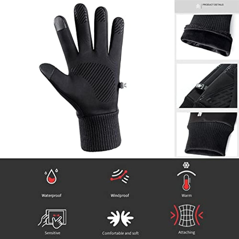 Laad afbeelding in Galerijviewer, Een foto van Touchscreen handschoenen voor dames en heren: Warm, waterdicht en stijlvol met een pasvorm.
