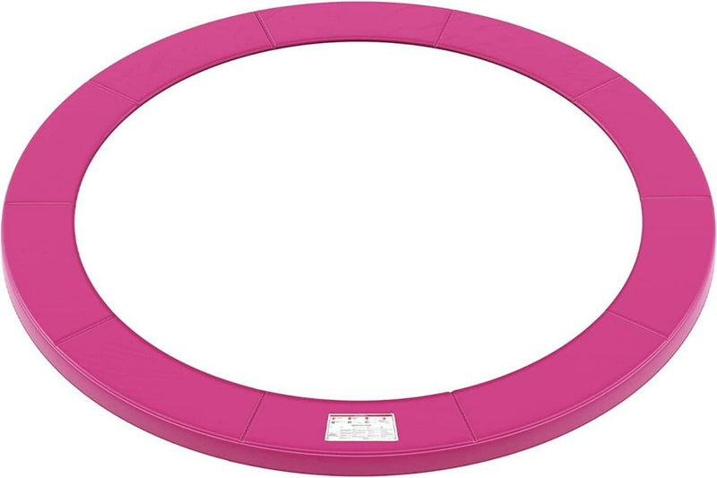 Load image into Gallery viewer, Breng je trampoline tot leven met onze Bright Pink Circle Padded Trampoline Rand Afdekking!
