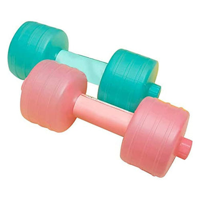 Een paar roze en blauwe Ontdek de veelzijdigheid van onze vulbare halsters voor een flexibele trainingsroutine en verstelbaar gewicht.